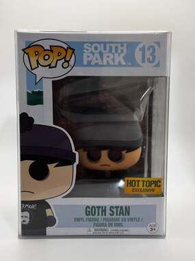 Funko Pop! South Park Goth Stan #13 Hot Topic Exclusive